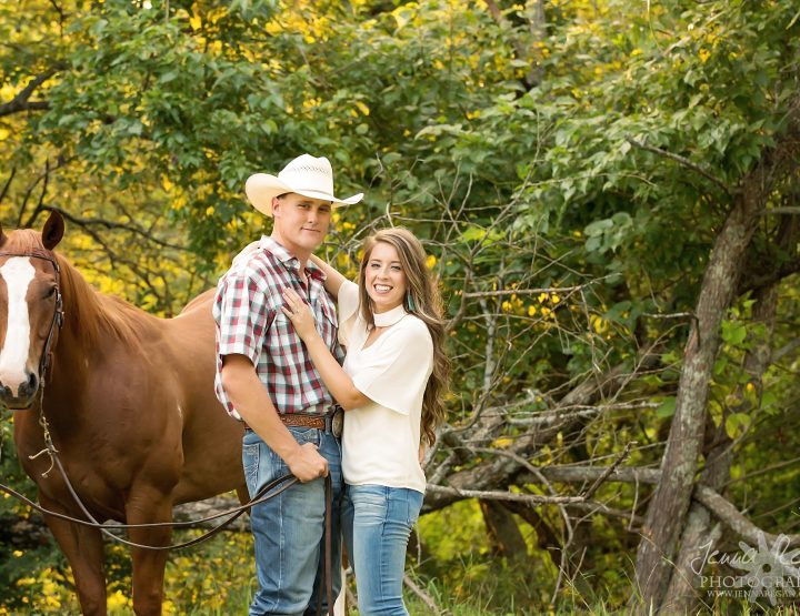 Engagement Photos with Horses | Dallas Equine Photography